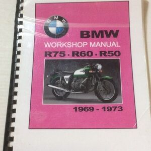 BMW Workshop Manual R75 R60 R50